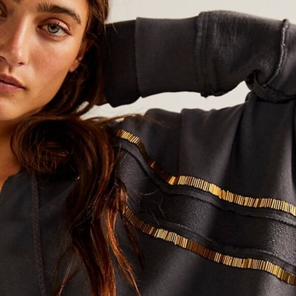 FREE PEOPLE We The Free In The Light Hoodie NWT - Picture 4 of 4